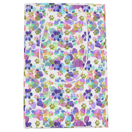 Paw druckt überall mittlere geschenktüte