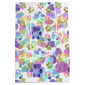 Paw druckt überall mittlere geschenktüte (Rückseite)