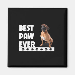 Paw Ever Boxer Bulldog Vater Väter Tag Hundeliebha Magnet