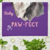 Paw-fect Geschirrtuch (Gefaltet)