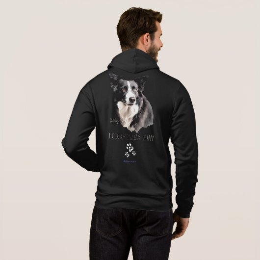 Paw-fect Hoodie (Schwarz voll)
