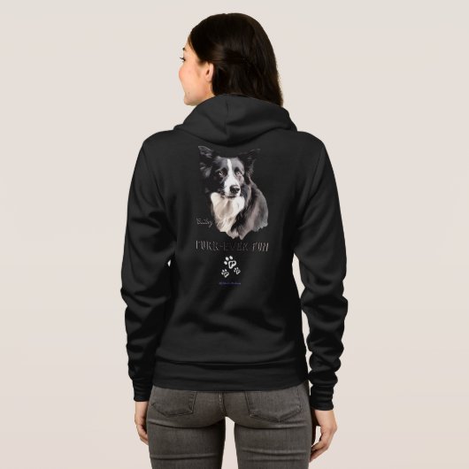 Paw-fect Hoodie (Schwarz voll)