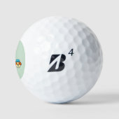Paw-fect Swing  Hund -Name/ Initiale Golfball (Logo)