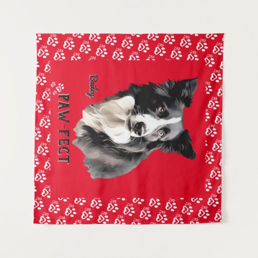 Paw-fect Wandteppich (Vorderseite (Horizontal))