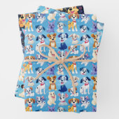 Paw Friends Geschenkpapier Set (Beispiel)