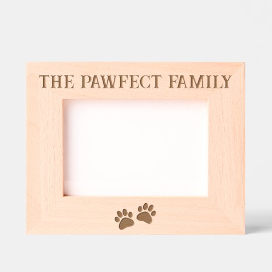 Paw Geätzte Rahmen (Vorderseite)