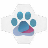 Paw Hug Logo Soccer Ball (Flach)