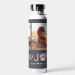 Paw Jow EDITABLE FARBFLASCHE Trinkflasche<br><div class="desc">Besuchen Sie unseren Shop unter www.berryberrysweet.com für stilvolle und moderne Schreibwaren und personalisierte Geschenke.</div>