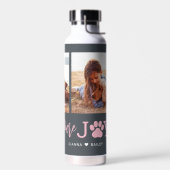 Paw Jow EDITABLE FARBFLASCHE Trinkflasche (Links)