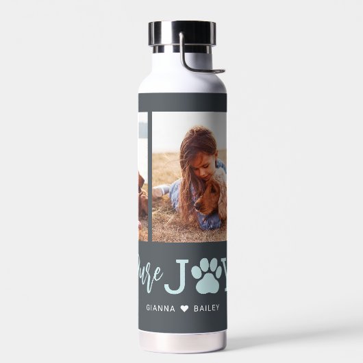 Paw Jow EDITABLE FARBFLASCHE Trinkflasche (Links)