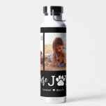 Paw Jow EDITABLE FARBFLASCHE Trinkflasche<br><div class="desc">Besuchen Sie unseren Shop unter www.berryberrysweet.com für stilvolle und moderne Schreibwaren und personalisierte Geschenke.</div>