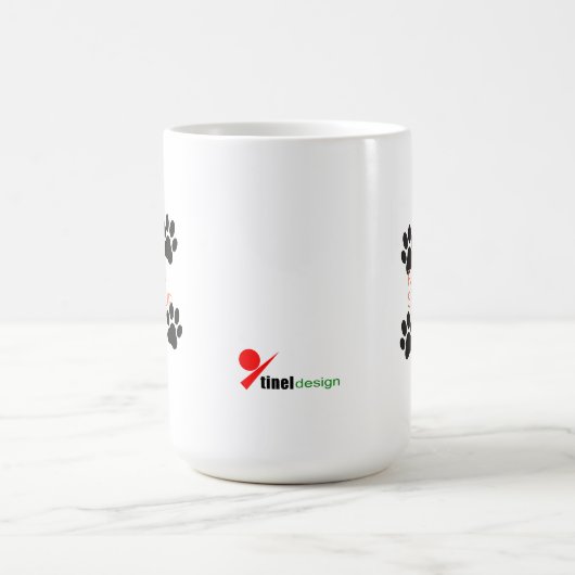 Paw-kin Spice Pup - Funny Halloween Pet Lover Kaffeetasse (Mittel)