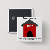 Paw-Lease Button (Vorne & Hinten)