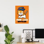 Paw-lice-Referent Poster (Heimbüro)