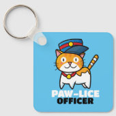 Paw-lice-Referent Schlüsselanhänger (Vorderseite)