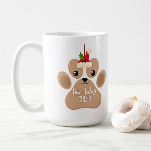 Paw-liday Freude Kaffeetasse (Mit Donut)