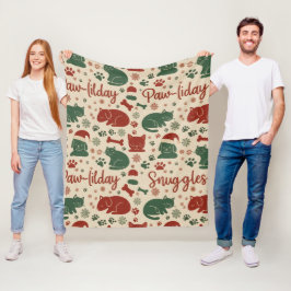Paw-liday Kuscheltiere Haustier Hund Katze Weihnac Fleecedecke