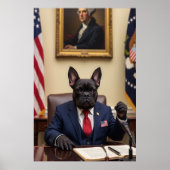 Paw-litics-Materie: Bulldog in Charge Poster (Vorne)