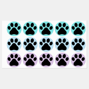 Paw Pads Etiketten