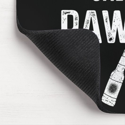 Paw Paw New Grandpa Pawpaw Funny My Drinking Buddy Mousepad (Ecke)