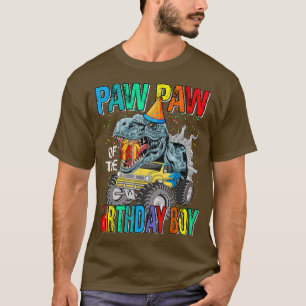 Paw Paw Paw der Geburtstagskinder-Monster Truck Di T-Shirt