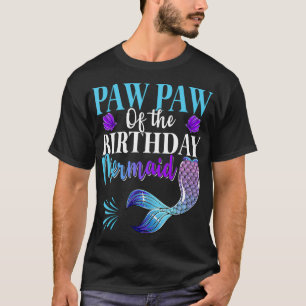 Paw Paw Paw der GeburtstagsMeerjungfrau Matching F T-Shirt