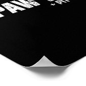 Paw Paw T Crew Race Car Birthday Family Racing Poster (Ecke)