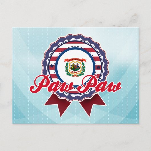 Paw Paw, WV Postkarte (Vorderseite)