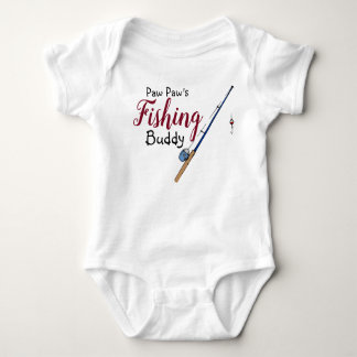 Paw Paw's Fishing Buddy Baby Säugling Body Anzug Baby Strampler