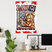 PAW-Plakat Poster (Heimbüro)