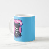 Paw Power Punk Cat Kaffeetasse (Vorderseite Links)