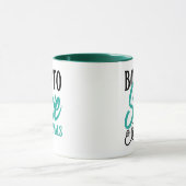 Paw Print and Stethoscope Heart Graphic Tasse (Zentrum)