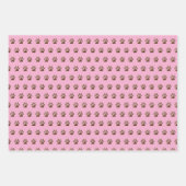 Paw Print Animal Lover Geschenkpapier Set (Vorderseite 3)
