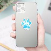 Paw Print Aufkleber (Telefon)