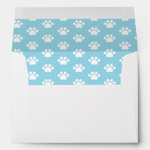 Paw Print - Blau
