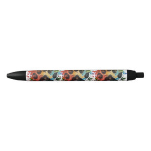 Paw Print Boho Wasserfarbe Kugelschreiber