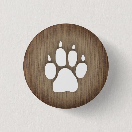 Paw Print Button (Vorderseite)