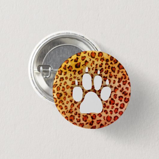 Paw Print Button (Vorne & Hinten)