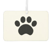 Paw Print Car Air Freshener Autolufterfrischer (Rückseite)