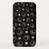 Paw Print Case-Mate iPhone Hülle (Rückseite)