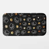 Paw Print Case-Mate iPhone Hülle (Rückseite (Horizontal))