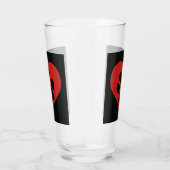 Paw Print Cat Dog Glas (Rechts)