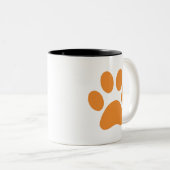 Paw Print Coffee Tasse (VorderseiteRechts)