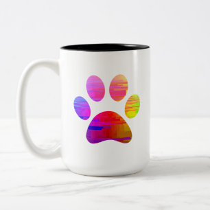 Paw Print Coffee Tasse