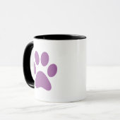 Paw Print Coffee Tasse (Vorderseite Links)