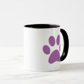Paw Print Coffee Tasse (VorderseiteRechts)