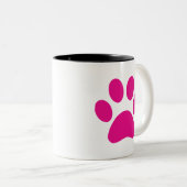 Paw Print Coffee Tasse (VorderseiteRechts)