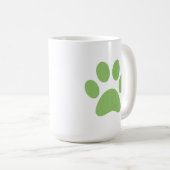 Paw Print Coffee Tasse (VorderseiteRechts)