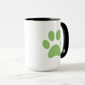 Paw Print Coffee Tasse (VorderseiteRechts)