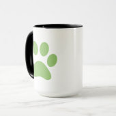 Paw Print Coffee Tasse (Vorderseite Links)